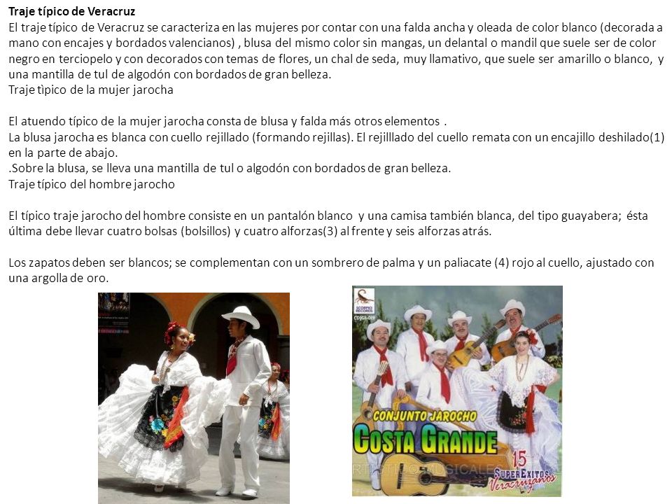 Traje tipico de outlet veracruz de hombre